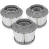 TINOR Filtre,Cartouches De Filtre De Piscine,Filtre Cartouches De Rechange De Filtre Pour Baignoire,Spa,Piscine (3PCS) -Pompe et filtre de piscine Soldes 58432104 1