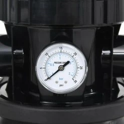 VidaXL Filtre à Sable De Piscine Avec Vanne 6 Voies Noir 11 VidaXL Filtre à Sable De Piscine Avec Vanne 6 Voies Noir -Pompe et filtre de piscine Soldes 58527948 5