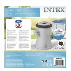 Pompe De Filtration Intex 28602GS - 1 250 Litres Par Heure -Pompe et filtre de piscine Soldes 58676072 4