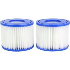 HIASDFLS Cartouche Filtrante Vi Pour Bestway, Hot Tub Filtre, Cartouches De Filtre De Piscine Pour Lay-Z-Spa, Paris, Miami, Vegas, Monaco, Palm Springs, 2 Filtres-2Pcs