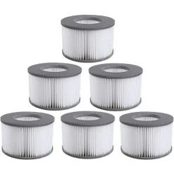 GDRHVFD 6Pcs Filtres De Rechange Pour Mspa Whirlpool Filter - Cartouches Filtrantes Pour Sous-Bateaux Et Spa Chauds - Pour Piscines Gonflables - Modèle À Partir De 2020