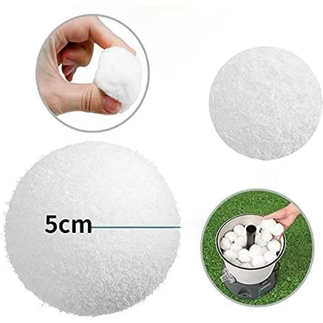FVBJD Balles Filtrantes 1400g,Boules De Filtre Réutilisables De Piscine,Alternative Pour 50 Kg De Sable,Boules De Filtre De Piscine Pour Piscines Intérieure Et Extérieure,Média Filtre à Fibres Pour Piscine 6 FVBJD Balles Filtrantes 1400g,Boules De Filtre Réutilisables De Piscine,Alternative Pour 50 Kg De Sable,Boules De Filtre De Piscine Pour Piscines Intérieure Et Extérieure,Média Filtre à Fibres Pour Piscine – Image 4