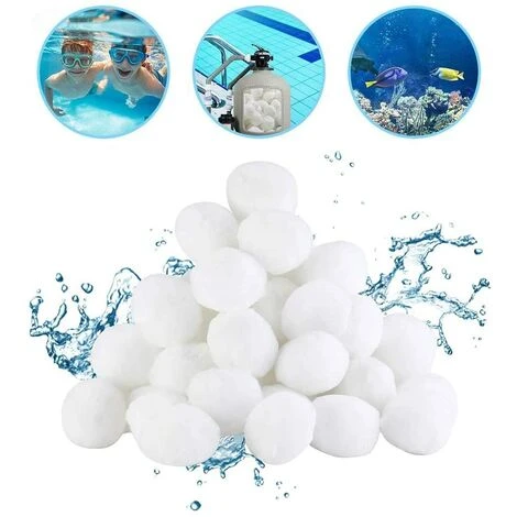 FVBJD Boules De Filtre De Piscine,Balles Filtrantes Piscine,Balle Filtrante Piscine,Piscine Filtres à Sable Filtrage,Balles Filtrantes Réutilisables,Filtre Pour Piscine. 3 FVBJD Boules De Filtre De Piscine,Balles Filtrantes Piscine,Balle Filtrante Piscine,Piscine Filtres à Sable Filtrage,Balles Filtrantes Réutilisables,Filtre Pour Piscine.