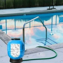 FVBJD Filtre Balls, Boules De Filtre, Balles Filtrantes Réutilisables, Convient à Divers Systèmes De Filtration Boules De Filtre De Piscine(300g) -Pompe et filtre de piscine Soldes 58754793 3