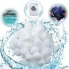 FVBJD Filtre Balls, Boules De Filtre, Balles Filtrantes Réutilisables, Convient à Divers Systèmes De Filtration Boules De Filtre De Piscine(300g) -Pompe et filtre de piscine Soldes 58754815 1
