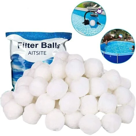 FVBJD Boules De Filtre 1300g Filtre Balls De Piscine Convient à Divers Systèmes De Filtration Boules De Filtre De Piscine 3 FVBJD Boules De Filtre 1300g Filtre Balls De Piscine Convient à Divers Systèmes De Filtration Boules De Filtre De Piscine