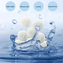 FVBJD Balles Filtrantes, Balle Filtrante Piscine, Boules De Filtre De Piscine (1300) -Pompe et filtre de piscine Soldes 58754849 5