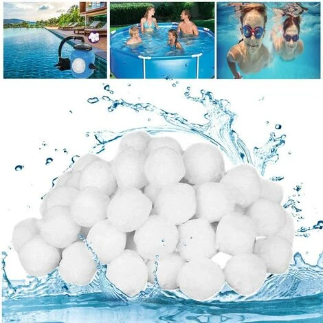 FVBJD 700g Filtre Balls Balles De Filtration,Filtre Pour Piscine De Peut Remplacer 25 Kg Sable Filtrant Sable De Quartz,Convient à Divers Systèmes De Filtration Boules De Filtre De Piscine 3 FVBJD 700g Filtre Balls Balles De Filtration,Filtre Pour Piscine De Peut Remplacer 25 Kg Sable Filtrant Sable De Quartz,Convient à Divers Systèmes De Filtration Boules De Filtre De Piscine