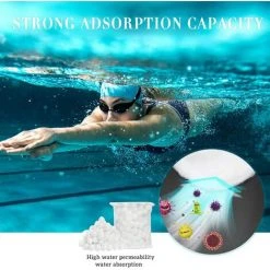FVBJD 500g / 5.5L Boules De Filtre De Piscine, Balles Filtrantes,Média Filtre à Fibres Pour Piscine Filtres à Sable Filtrage De L'eau,Écologique, Léger Et Durable -Pompe et filtre de piscine Soldes 58754861 4