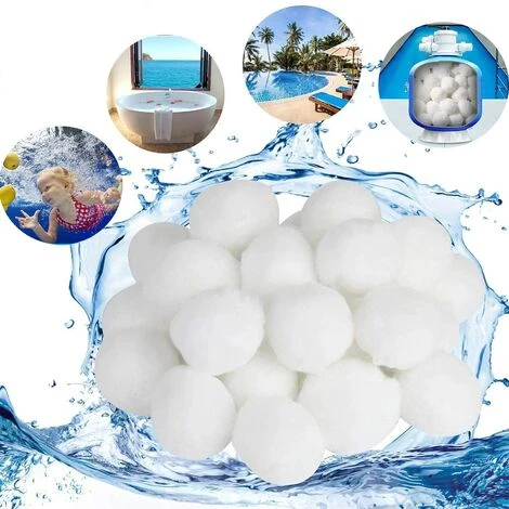 FVBJD 700g Filtre Balls Balles De Filtration,Filtre Pour Piscine De Peut Remplacer 25 Kg Sable Filtrant Sable De Quartz,Convient à Divers Systèmes De Filtration Boules De Filtre De Piscine 3 FVBJD 700g Filtre Balls Balles De Filtration,Filtre Pour Piscine De Peut Remplacer 25 Kg Sable Filtrant Sable De Quartz,Convient à Divers Systèmes De Filtration Boules De Filtre De Piscine
