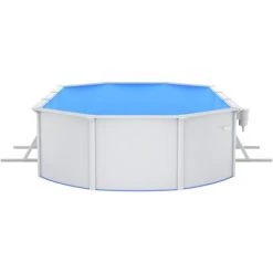 VidaXL Piscine Avec Pompe Filtrante à Sable 610x360x120 Cm -Pompe et filtre de piscine Soldes 58970304 5