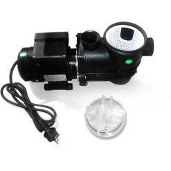 VICCO Pompe De Piscine Noir Avec Préfiltre 7,5 M³ VitaliSpa -Pompe et filtre de piscine Soldes 59119706 4