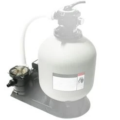 VICCO Pompe De Piscine Noir Avec Préfiltre 16 M³ VitaliSpa -Pompe et filtre de piscine Soldes 59119749 4