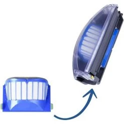 EINEMGELD Pack Complet De 9 Filtres Compatible Avec Roomba 600. Kit De Rechange Pour Filtre Série 6. Pièce De Rechange Avec Neuf Filtres. -Pompe et filtre de piscine Soldes 59434007 2