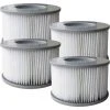 EINEMGELD Lot De 4 Cartouches Filtrantes De Rechange Pour Piscine Gonflable Mspa, Jacuzzi -Pompe et filtre de piscine Soldes 59434052 1
