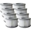 EINEMGELD Lot De 8 Cartouches Filtrantes De Rechange Pour Piscine Gonflable Mspa, Jacuzzi 2 EINEMGELD Lot De 8 Cartouches Filtrantes De Rechange Pour Piscine Gonflable Mspa, Jacuzzi -Pompe et filtre de piscine Soldes 59434055 1