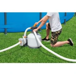 Filtre à Sable 58486 Flowclear 11,355m3/h Pompe 500W Bestway -Pompe et filtre de piscine Soldes 59467098 2