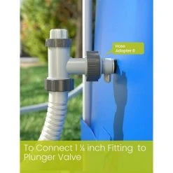 CATHERINE 1PC Adaptateur De Conversion De Tuyau De 1,25 "à 1,5" Pour Pompe De Filtration INTEX 10 CATHERINE 1PC Adaptateur De Conversion De Tuyau De 1,25 "à 1,5" Pour Pompe De Filtration INTEX -Pompe et filtre de piscine Soldes 59487693 4