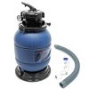 WILTEC Filtre à Sable Et Particules Cuve Filtrante Pool Piscine Hors-sol Filtration -Pompe et filtre de piscine Soldes 5978817 1