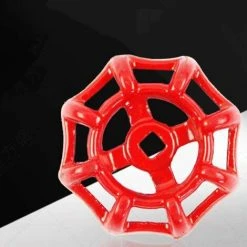 GALOZZOIT Vanne Volant En Fer Vanne à Boisseau Sphérique Vanne D'arrêt Robinet Tuyau D'eau Partie Supérieure Poignée 6x6mm 50g (rouge) -Pompe et filtre de piscine Soldes 59853361 5