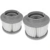 DENUOTOP Cartouches De Filtres Cartouches De Filtre De Piscine, Filtre Cartouches De Rechange De Filtre MSpa Pour Baignoire, Spa, Piscine (2pcs) -Pompe et filtre de piscine Soldes 60007717 1