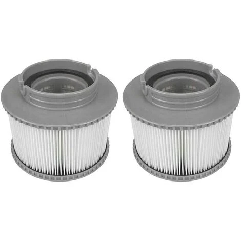 DENUOTOP Cartouches De Filtres Lot De 2 Cartouches Filtrantes Pour Piscine, Accessoires De Filtre De Nettoyage De Piscine Gonflable De Rechange Pour Spa, Cartouche De Filtre Antimicrobienne Pour Spa Facile à Installer 3 DENUOTOP Cartouches De Filtres Lot De 2 Cartouches Filtrantes Pour Piscine, Accessoires De Filtre De Nettoyage De Piscine Gonflable De Rechange Pour Spa, Cartouche De Filtre Antimicrobienne Pour Spa Facile à Installer