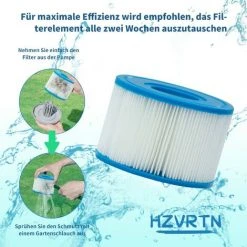 GRID COOL Intex 29011E Type S1 Pour PureSpa Filtre,Easy Set Pool Spa Hot Tub Filter Replacement Cartridges,pour Jardin Extérieur (6 Pcs) -Pompe et filtre de piscine Soldes 60029857 3