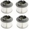 GRID COOL Lot De 4 Cartouches Filtrantes De Rechange Pour Bubble Spa (Version Améliorée 2020 Pour S'adapter à Tous Les Modèles) -Pompe et filtre de piscine Soldes 60029995 1