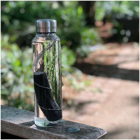 Eau Good ! Bouteille Et Charbon Purificateur D'eau Black And Blum Transparent Bouteille Bleue + Charbon - Transparent 4 Eau Good ! Bouteille Et Charbon Purificateur D'eau Black And Blum Transparent Bouteille Bleue + Charbon - Transparent – Image 2