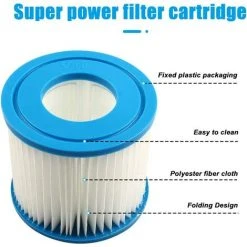 OUSUDELA Summer Pool Papie Cartouches Filtrantes Papier Type (2 Pièces) 8 OUSUDELA Summer Pool Papie Cartouches Filtrantes Papier Type (2 Pièces) -Pompe et filtre de piscine Soldes 60209347 2