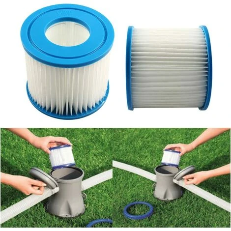 OUSUDELA Summer Pool Papie Cartouches Filtrantes Papier Type (2 Pièces) 6 OUSUDELA Summer Pool Papie Cartouches Filtrantes Papier Type (2 Pièces) – Image 4