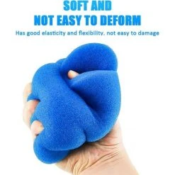 OUSUDELA Éponge Filtrante Type A 10*20cm,Mousse Pour Filtre Piscine Reutilisable 4 Pcs,Filtre Éponge Cartouche,Filtre De Piscine En Mousse,Réservoir De Poissons Filtre Éponge,Eponge De Filtre Pour Aquarium -Pompe et filtre de piscine Soldes 60209348 3