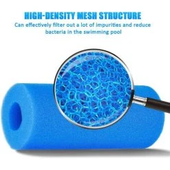 OUSUDELA Éponge Filtrante Type A 10*20cm,Mousse Pour Filtre Piscine Reutilisable 4 Pcs,Filtre Éponge Cartouche,Filtre De Piscine En Mousse,Réservoir De Poissons Filtre Éponge,Eponge De Filtre Pour Aquarium -Pompe et filtre de piscine Soldes 60209348 4