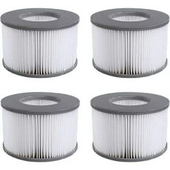 ZOLGINAH Filtre Spa Lite Pour Mspa,filtre Pour Mspa Lite, Pour MSPA Whirlpool Filter - Cartouches Filtrantes Pour Sous - Bateaux Et Spa Chauds - Modèle à Partir De 2020 (4pcs) -Pompe et filtre de piscine Soldes 60652231 5