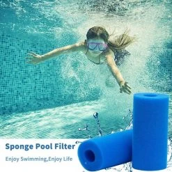 JOORRT Éponge Filtrante Type A, Filtre Éponge Cartouche Réutilisables Et Lavables -Pompe et filtre de piscine Soldes 60668107 5