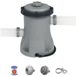 DECKON 58381 Filtre à Cartouche 1,249 M3/h 16 W Cartouche Type II -Pompe et filtre de piscine Soldes 61181990 2