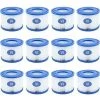 SINCèREETALI 12PCS Cartouches Filtrantes Pour Piscine De Type VI Pour Bestway Taille 6-58323 -Pompe et filtre de piscine Soldes 63507009 1