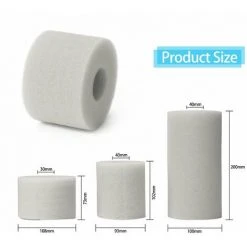 LIFCAUSAL Cartouche D'éponge En Mousse De Filtre De Piscine Réutilisable Lavable Pour Intex Type A (blanc 102*93*30mm) -Pompe et filtre de piscine Soldes 63587634 3