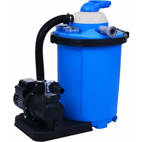 SUPERMARKET Pompe De Filtration à Sable Avec Minuterie 550 W 50 L 4 SUPERMARKET Pompe De Filtration à Sable Avec Minuterie 550 W 50 L – Image 2