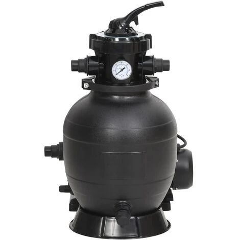 SUPERMARKET Filtre à Sable De Piscine Avec Vanne 6 Voies Noir SUHB-93396 6 SUPERMARKET Filtre à Sable De Piscine Avec Vanne 6 Voies Noir SUHB-93396 – Image 4