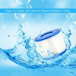 GRID COOL Filtre Filtre VI Pour Bestway, Filtre De Bain à Remous, Filtre De Piscine Pour Paris, 2 Filtres -Pompe et filtre de piscine Soldes 63658628 5