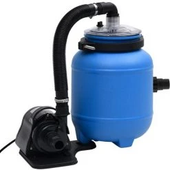 SUPERMARKET Pompe De Filtration De Piscine Noir Et Bleu 4 M³/h -Pompe et filtre de piscine Soldes 63668598 4