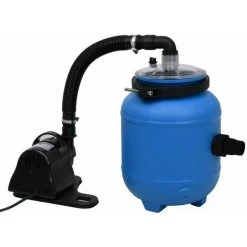 SUPERMARKET Pompe De Filtration De Piscine Noir Et Bleu 4 M³/h -Pompe et filtre de piscine Soldes 63668598 5