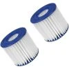 HKLFFJA Bestway Filtre Taille VI Standard : Lot De 2 (filtre) -Pompe et filtre de piscine Soldes 63800162 1
