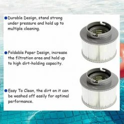 FOZIY Filtres De Spa - Filtres De Rechange，Fonepro -Pompe et filtre de piscine Soldes 63841235 4
