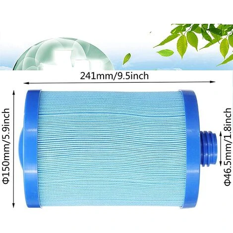 MOWZE Cartouche Filtrante Pour Spa, Cartouche Filtrante 2 Pièces, Filtre De Remplacement Pour Jacuzzi, Bain À Remous Professionnel Pour Spa 4 MOWZE Cartouche Filtrante Pour Spa, Cartouche Filtrante 2 Pièces, Filtre De Remplacement Pour Jacuzzi, Bain À Remous Professionnel Pour Spa â Image 2