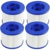 MOWZE Swimming Pool Filter 4 Pack Replacement,Cartouche Filtre à Vis Gonflabl De Vis 104mm,pour Clever Spa + Aquaparx + Aqua Spa + Costway + All Seasons + GoPlus + Wido And Others… 4 Piezas 2 MOWZE Swimming Pool Filter 4 Pack Replacement,Cartouche Filtre à Vis Gonflabl De Vis 104mm,pour Clever Spa + Aquaparx + Aqua Spa + Costway + All Seasons + GoPlus + Wido And Others… 4 Piezas -Pompe et filtre de piscine Soldes 63869873 1