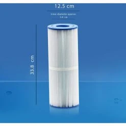 MOWZE Cartouche De Rechange Pour Pompe De Filtre PRB25-IN Convient Pour Pleatco PRB25-IN Darlly 42513 Europe SC704 Unicel C-4326 FC-2375 Magnum RD25 Spa - Eau Propre Et Salubre - 2 Pack 2 Pack -Pompe et filtre de piscine Soldes 63869904 4