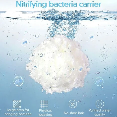 MOWZE 1300g Balles Filtrantes,Boules De Filtre De Piscine,Réutilisables,Média Filtre à Fibres Peut Remplacer 45 Kg Sable Quartz Piscine Filtres à Sable Filtrage De L'eau,Utilisées Dans Les Piscines 6 MOWZE 1300g Balles Filtrantes,Boules De Filtre De Piscine,Réutilisables,Média Filtre à Fibres Peut Remplacer 45 Kg Sable Quartz Piscine Filtres à Sable Filtrage De L'eau,Utilisées Dans Les Piscines – Image 4