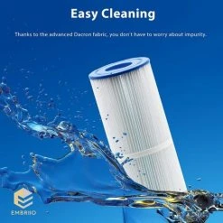 MOWZE Cartouche De Rechange Pour Pompe De Filtre PRB25-IN Convient Pour Pleatco PRB25-IN Darlly 42513 Europe SC704 Unicel C-4326 FC-2375 Magnum RD25 Spa - Eau Propre Et Salubre - 2 Pack 2 Pack -Pompe et filtre de piscine Soldes 63869981 5